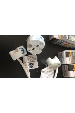 10 Adet Cata Ct9262 G4 Duy İğne Bacak İnce Bacak Ampul Duyu 12X50