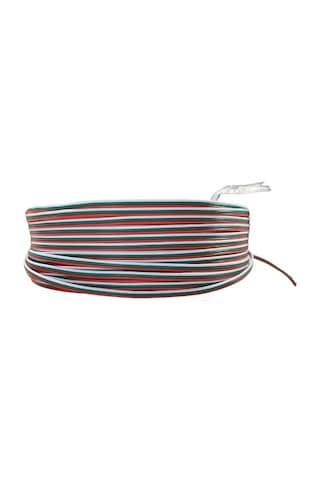JFT Kablo 3 Lü Şerit Led Kablosu 3X0.22 Kalaylı %100 Bakır 100m