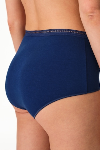 Penti Easy Pamuklu Trim Yüksek Bel Slip Külot Lacivert