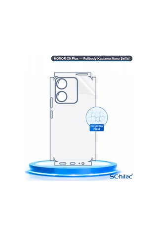 Honor X5 Plus Uyumlu Fullbody Arka Kaplama Hidrojel Koruyucu Film 42347616