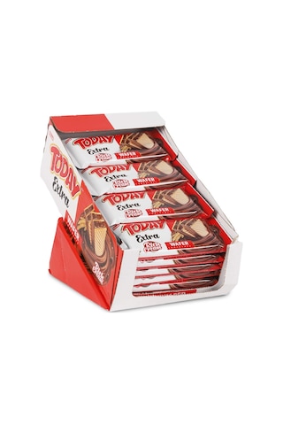 Today Extra Bol Kremalı Çikolatalı Gofret 50Gr. 24 Adet (1 Kutu)
