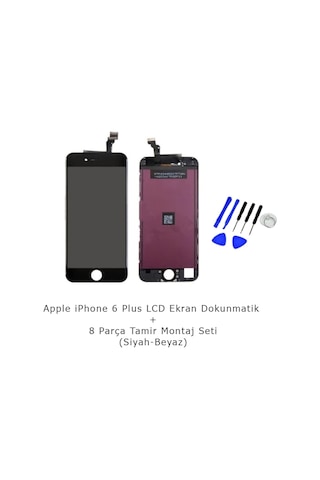 Apple Uyumlu iPhone 6 Plus Dokunmatik Lcd Ekran + Tamir Seti