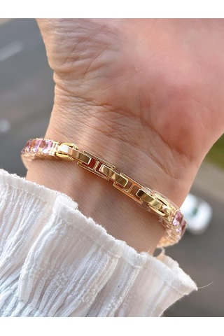 Coliseum Çelik Ve Taşlı Kordon Vintage Seri Küçük Kasa Özel Tasarım Kadın Kol Saati Sp.8933.m4 Sarı