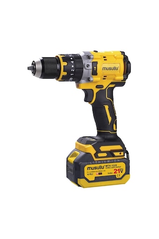 Musullu Mtk-1029 21 V 580 W 120 Nm Darbeli Şarjlı Matkap