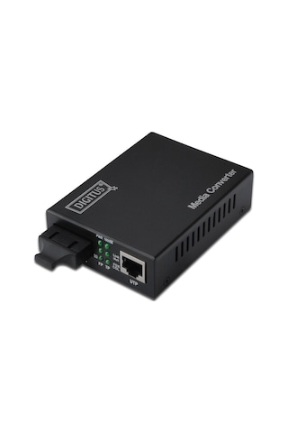 Digitus Media/rate Converter, 10/100/1000base-t - 1000base-sx Multimode 0.55 Km, Sc Tdrtr