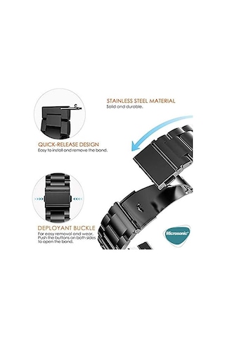 Watch Gt5 Pro 42mm Metal Stainless Steel Kordon Watch Gt5 Pro 42mm İle Uyumlu Kordon, Akıllı Saat Kayışı