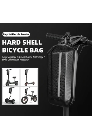 Willowhaven Foldable Bisiklet Ön Gidon Çantası Black Small 10144oz 3l 4l Sert Kabuk Eva Hafif Haki