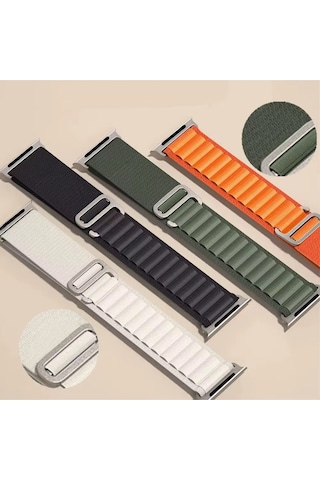 Apple Watch Uyumlu Watch 3 4 5 6 7 8 9 Seseri 38 40 41 Mm İndigo Alpine Loop Mt91