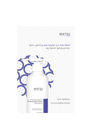 Matsu Silver Turunculaşma Karşıtı Mor Şampuan 500 ML