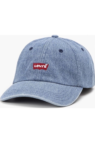 Unisex Kadın Erkek Mavi Jean Kot Şapka D7735-0005-11510 Mavi