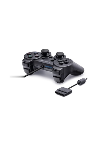 Büro Ev Ofis Oyun Konsolu İçin Siyah Ps2 Gamepad Oyun Kolu
