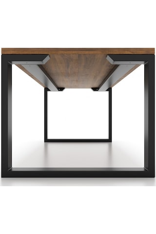 Abronyahediye Ağaç Masa Kütük Masa Ayağı Metal Ayak Bahçe Mobilya Masa Ayağı