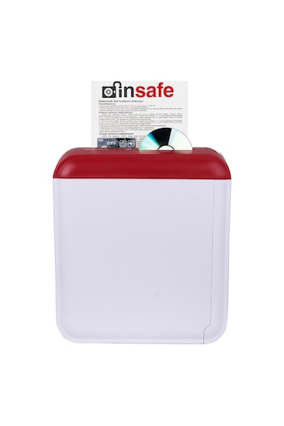 Baove PS820 Evrak İmha Makinesi ve Kağıt İmha - Cd - Kredi Kartı İmha Makinesi - Çapraz Kesim - 15 L