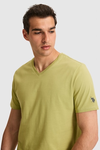 U.s. Polo Assn. Erkek Çağla Tişört Basic 50326944-vr016 Cagla