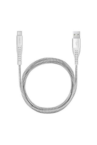 2dkx02cg Extremecable Ekstra Dayanıklı Type C Şarj Kablosu 150cm Gümüş