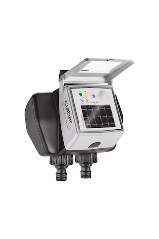 Claber 8498 Dual Myaquasolar, 2 Çıkışlı Otomatik Tımer-sulama Zamanlayıcısı