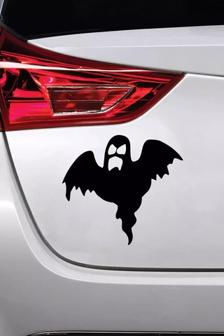 Hayalet - Araç, Oto, Laptop, Duvar Uyumlu Sticker 50 45 Cm