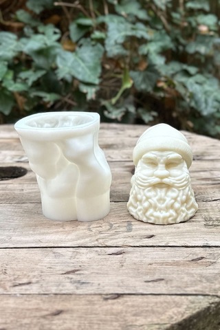 Rufus Concept Noel Baba 3d Tekli Mum Kalıbı Silikon