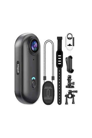 Mini Wıfı Aksiyon Kamerası 1080p Taşınabilir Vücut Kamerası Giyil