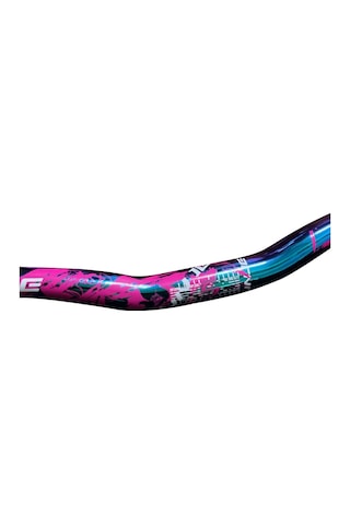 Lunje Rainbow Pembe Alüminyum 780mm Bisiklet Gidon Boğaz Seti Çok Renkli