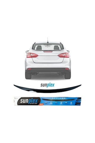 Ford Focus 3-4 Sedan Bagaj Üstü Spoiler Piano Black