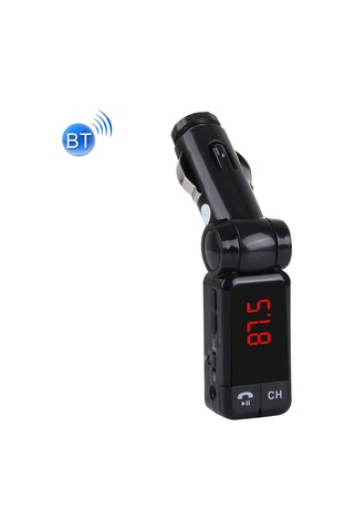 Çok Fonksiyonlu Bluetooth Araç Şarj Cihazı, Müzik Çalma Ve Ahizesiz Yanıt Desteği Telefon Ve Fm Verici Ve Akıllı Telefonlar Usb Şarj Fonksiyonu