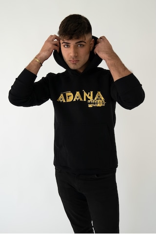 Adana Mafıa Sıfır Bir 01 Kapşonlu Unisex Sweatshirt Hoodie Polar