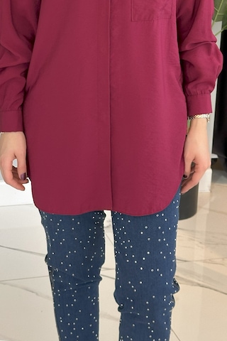 Missemramiss Taşlı Denim Pantolon 4810 Lacivert