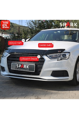 Audi A3 2016-2020 Uyumlu Kaput Rüzgarlığı 3mm