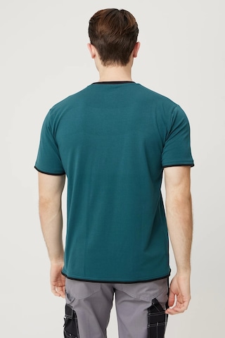 Morina Nefes Alabilir O Yaka Tişört Rahat Ve Klasik Günlük T-shirt Modeli Petrol Mavisi-siyah