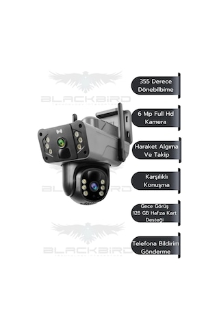 Okam-3024 6 Mp Dual Lens Wifi Ptz Kamera