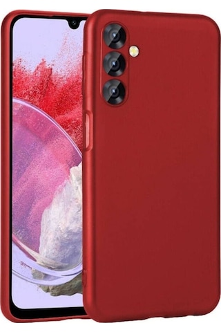 Galaxy M34 5g Kılıf Zore Premier Silikon Kapak Kırmızı