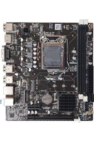 Xaser Intel H61 1600 MHZ DDR3 LGA1155 Vga Hdmı 2.3 Nesil M.2 Anakart (Bulk)