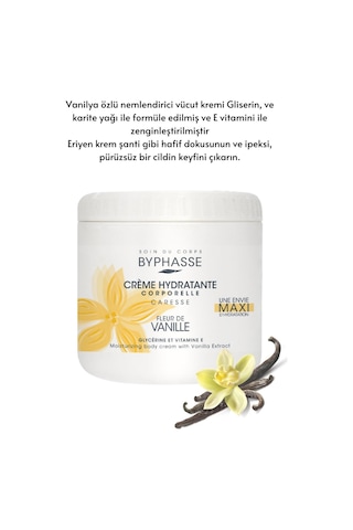 Nemlendirici Vücut Kremi Vanilya Özlü 500ml