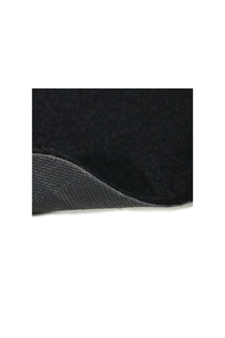 Siyah Velür Kaymaz Tabanlı Merdiven Basamak Paspası / Halısı (470767776)