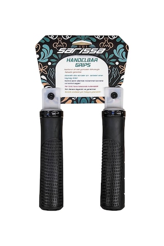 Sarissa Pvc Elcik Ergonomik Destekli Yapı Kolay Kavrama Kaymaz Bisiklet Elciği Siyah