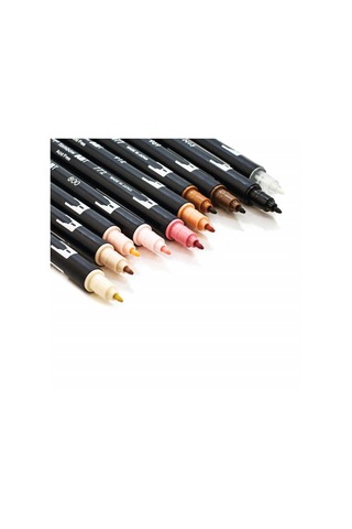 Tombow Ab-t Dual Brush Pen G.kalem Seti Portre Renkleri 10lu