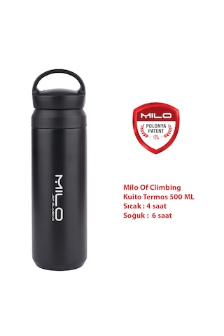 Milo Of Climbing Kuito 500 Ml Termos Siyah