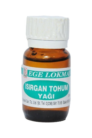 Ege Lokman Isırgan Tohumu Yağı 20 ML