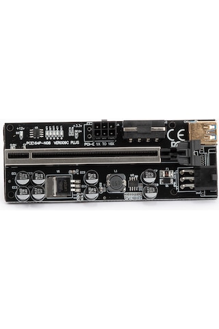 Unichrome V009C Plus Pcı-E X1 To X16 Riser Ekran Kartı Yükseltici 4 Adet