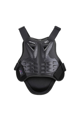Suntek Dirtbike Siyah M Için Motosiklet Koruma Yelek Omurga