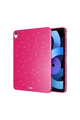 Apple Uyumlu iPad Air 11 2024 Tablet Koton Işıltılı Parlak Görünümlü Tablet Kılıfı