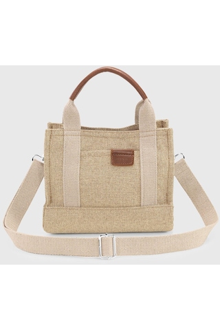 Housebags Kadın Kanvas Tote Bag 232 001
