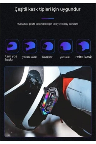 Motobir Y20 Bluetooth İntercom Seti