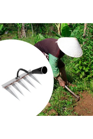 Suntek Bahçe El Tırmığı Metal 16,5x13,5x28cm-4-dişli