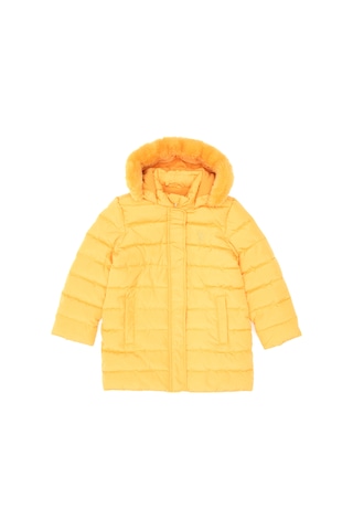 U.S. Polo Assn. Kız Çocuk Mango Kapüşonlu Kaban 50313175-VR244