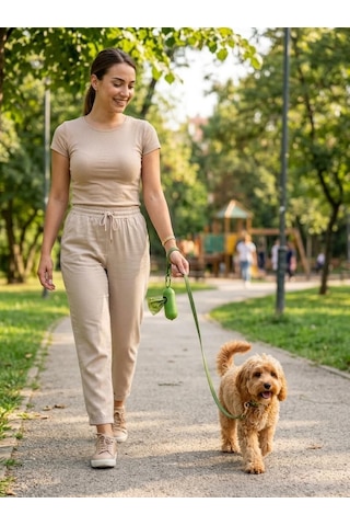 255 Adet Köpek Bakım Kaka Poşeti Kedi Köpek Kaka Poşeti Dışkı Torbası,kaka Almak İçin Pratik Torba 17 Rulo X 15 Torba 255 Torba + 1 Dispenser