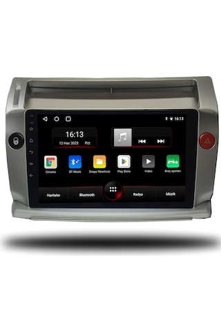 Oskodi Citroen C4 Android Carplay Multimedya 2005-2010 4gb Ram + 64gb Hafıza