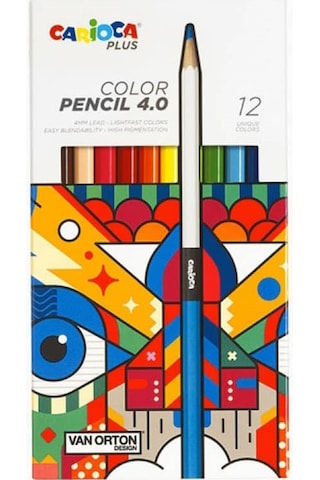 Carioca Plus 4.0 Kuru Boya Kalemi 12'li