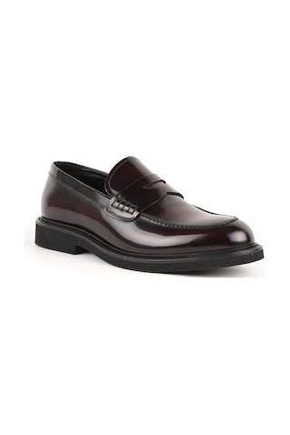 Libero L4841 Loafer Erkek Deri Ayakkabı Koyu Bordo